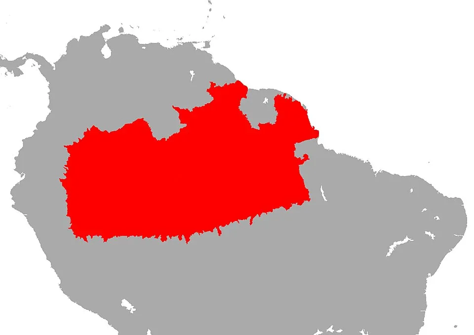 Pterophyllum scalare map